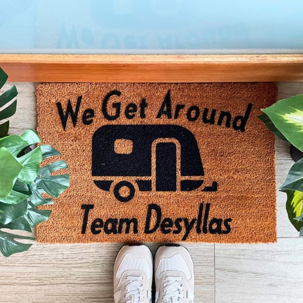 We Get Around Team Desyllas Doormat