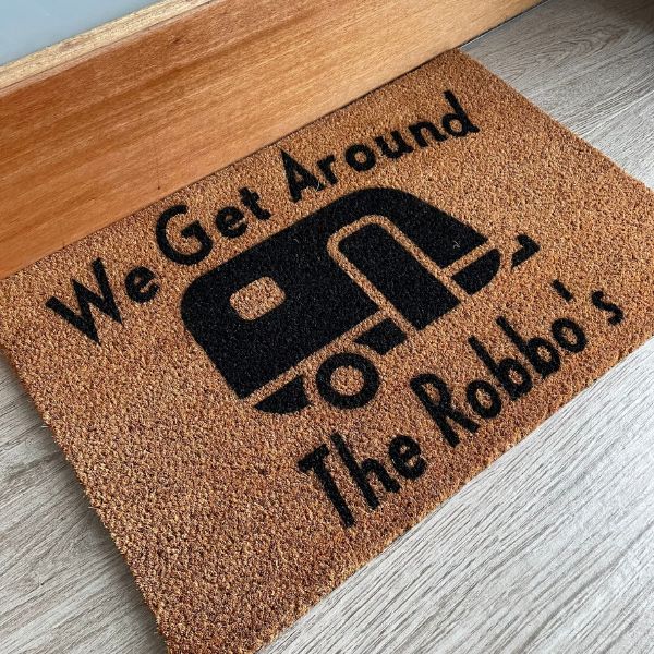 We Get Around The Robbo's Doormat