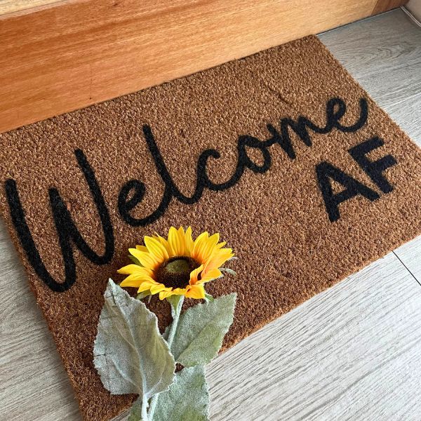 Welcome AF Doormat