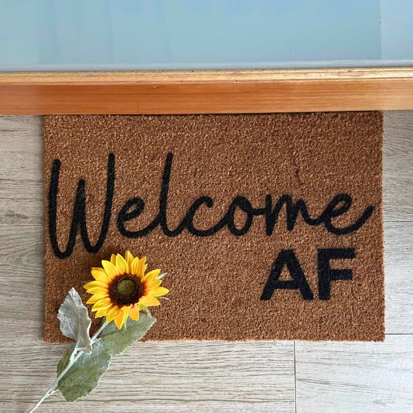 Welcome AF Doormat