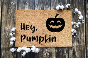 Hey Pumpkin Doormat 60x40cm