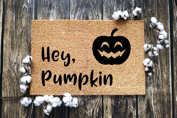 Hey Pumpkin Doormat 60x40cm