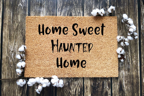 Home Sweet Haunted Home Doormat 60x40cm