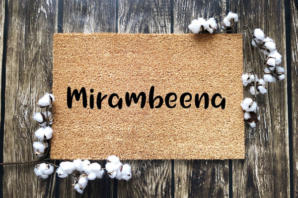 Mirambeena doormat 60x40 Welcome
