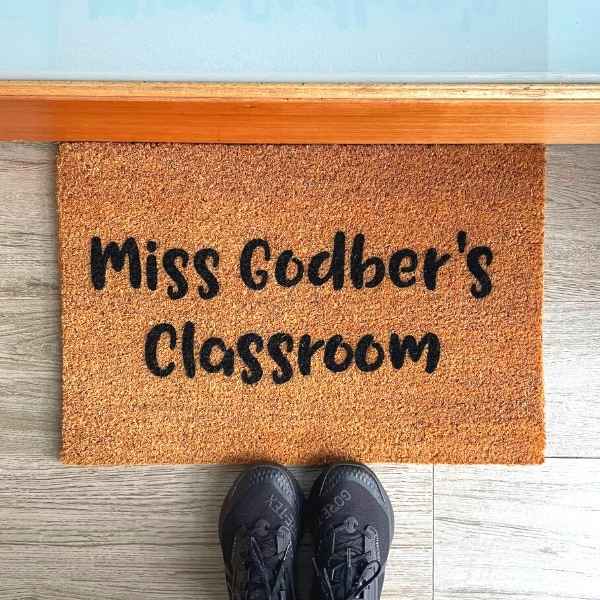 Miss Godber's classroom doormat
