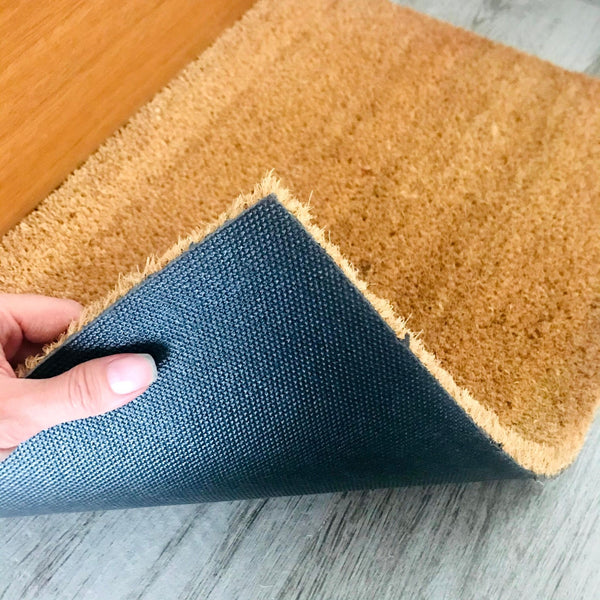 Non slip PVC underneath doormat