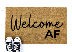 Welcome AF Doormat 60x40